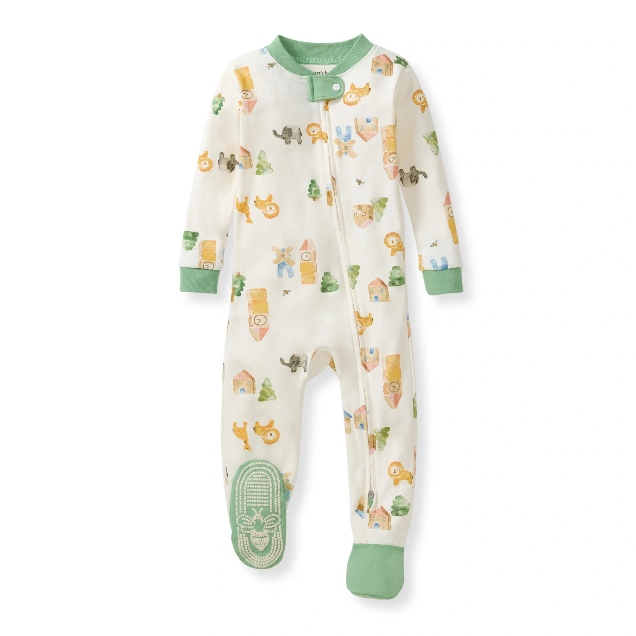 1066-block-village-organic-cotton-sleeper-1.webp Block Village Organic Cotton Sleeper