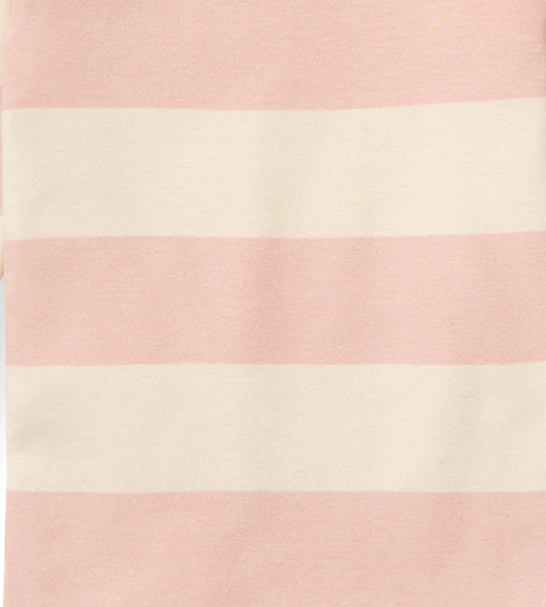 Rugby Stripe Organic Cotton Sleeper - Pink Sand