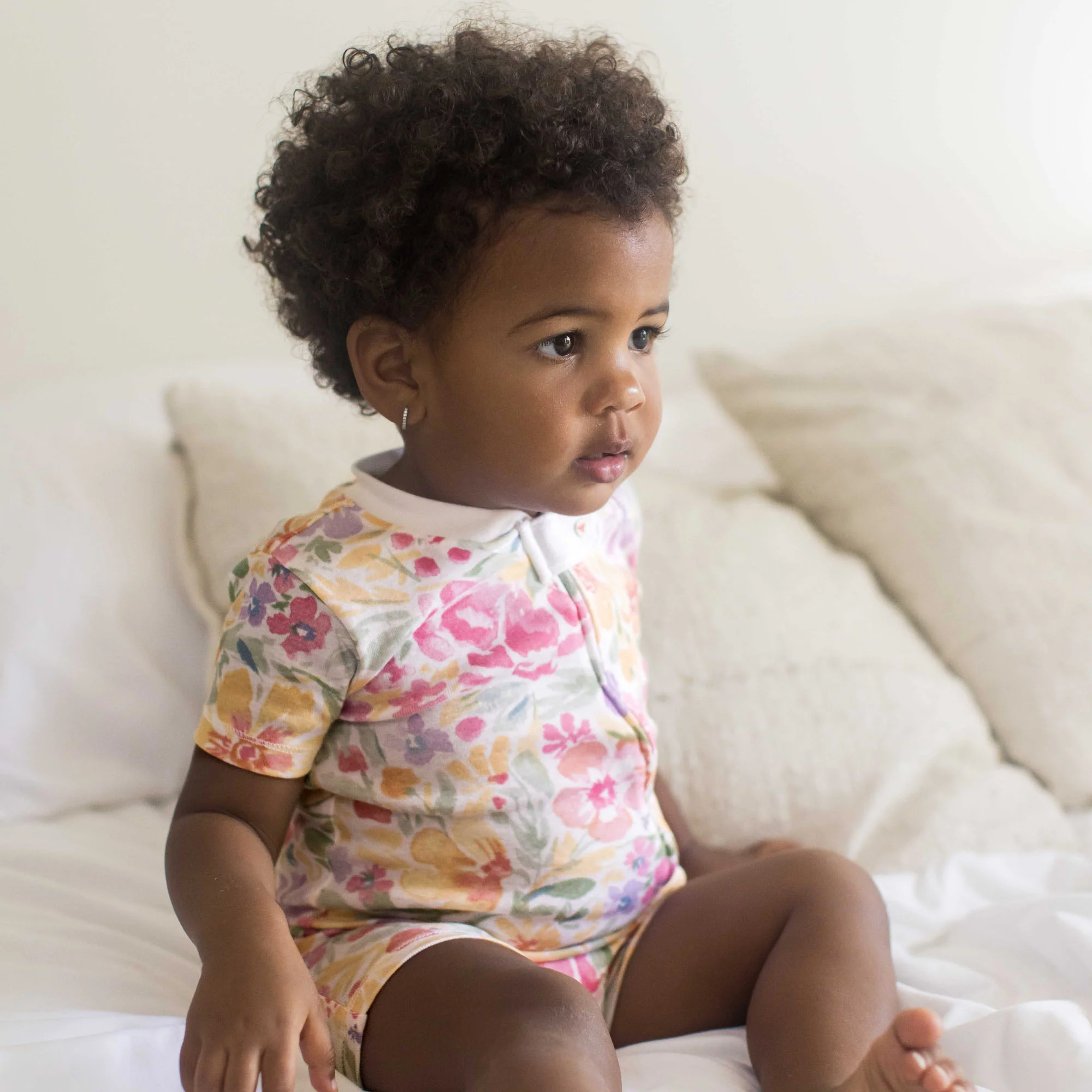 Bloom and Blossom Organic Baby Sleeper Romper