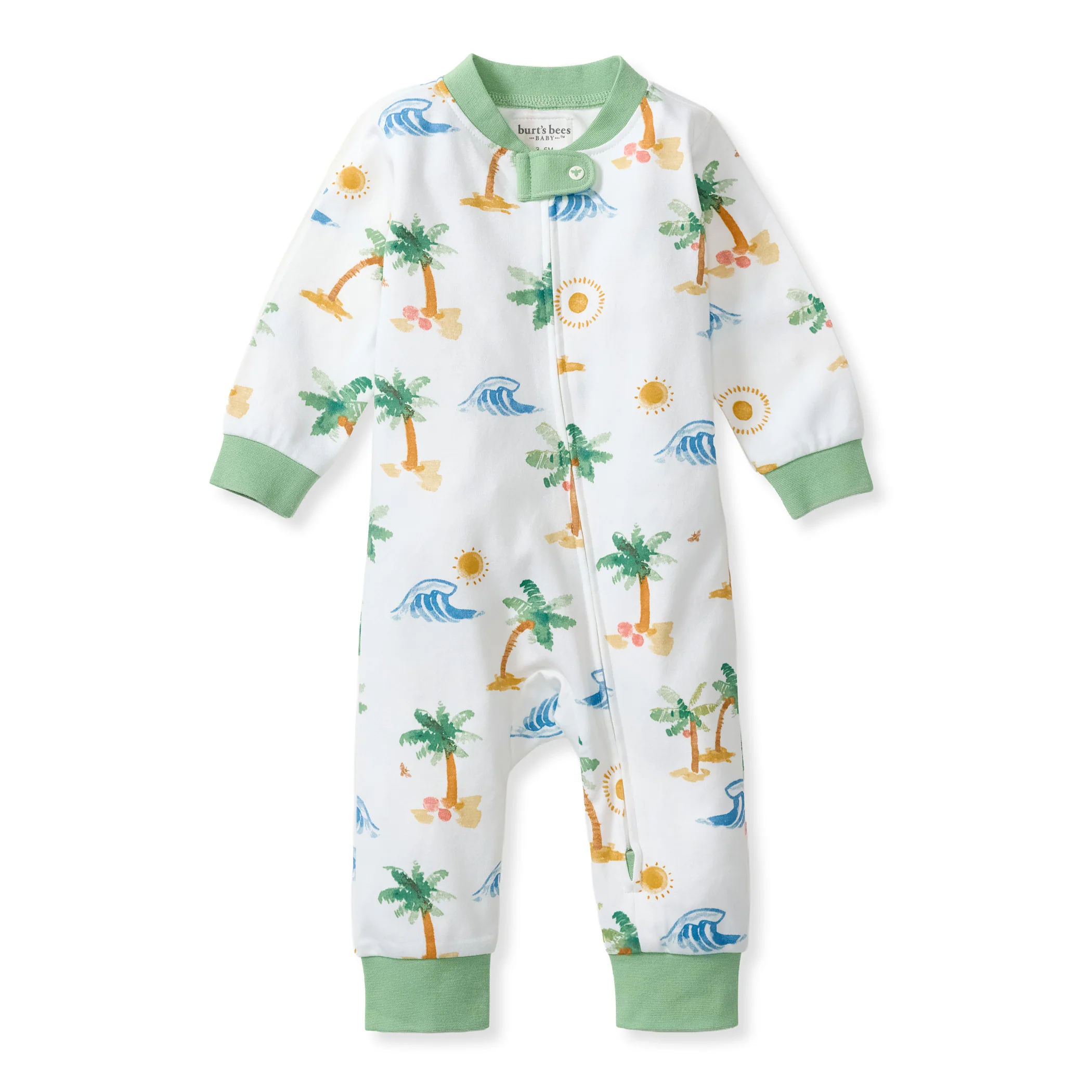 Beachy Palms Organic Cotton Sleep & Play