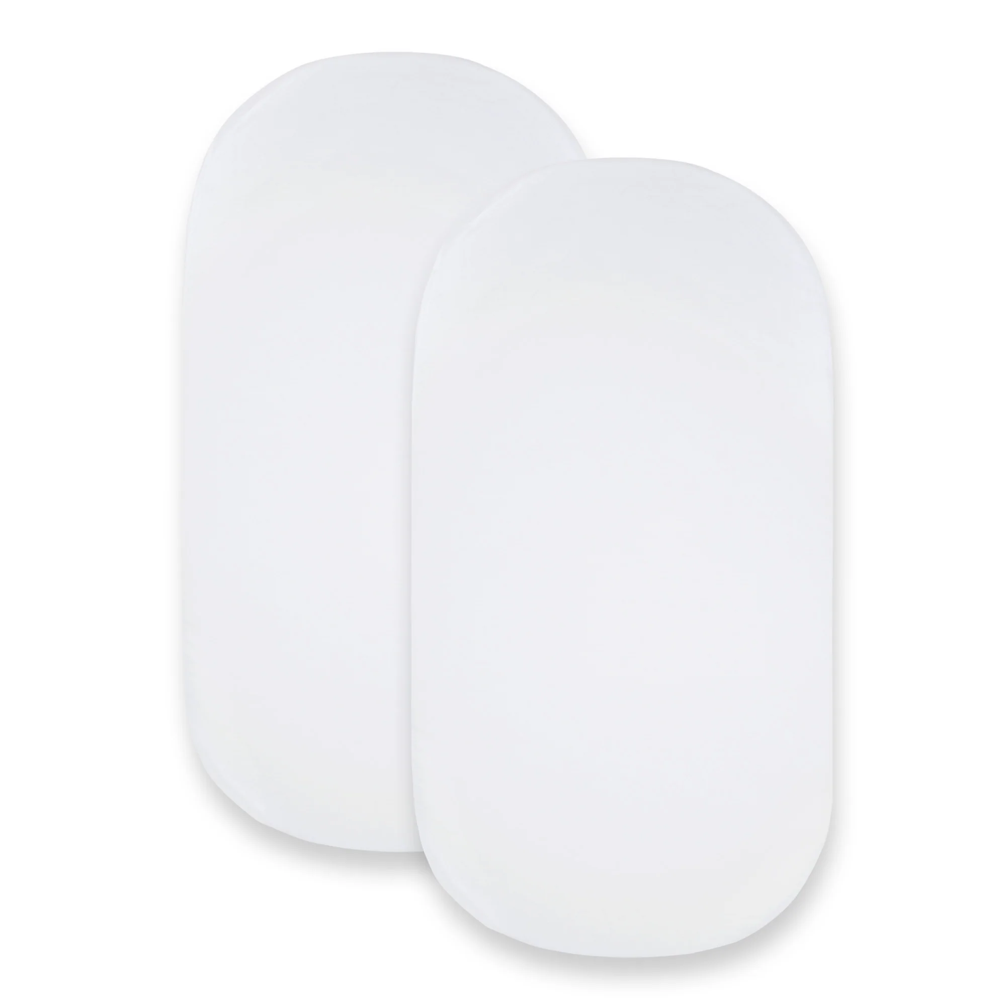 Solid Organic Cotton BEESNUG® Fitted Bassinet Sheet 2 Pack