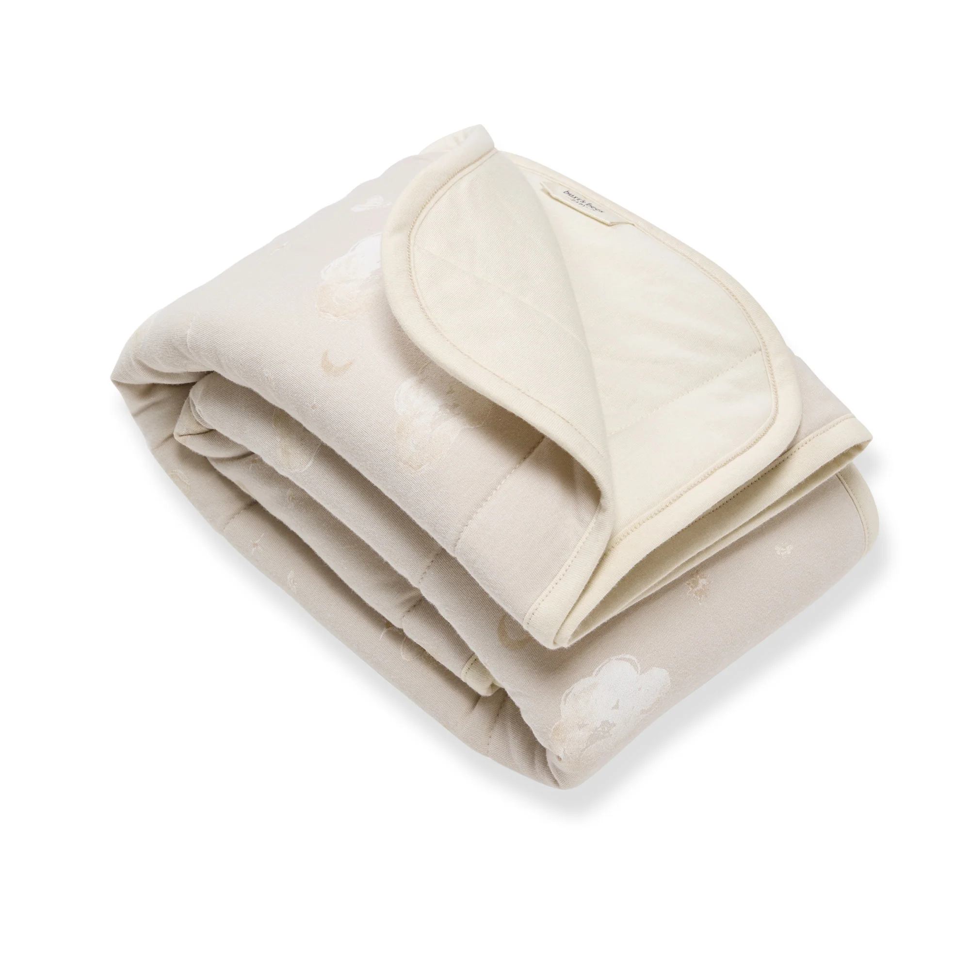 Good Night Sky Organic Cotton Reversible Baby Blanket