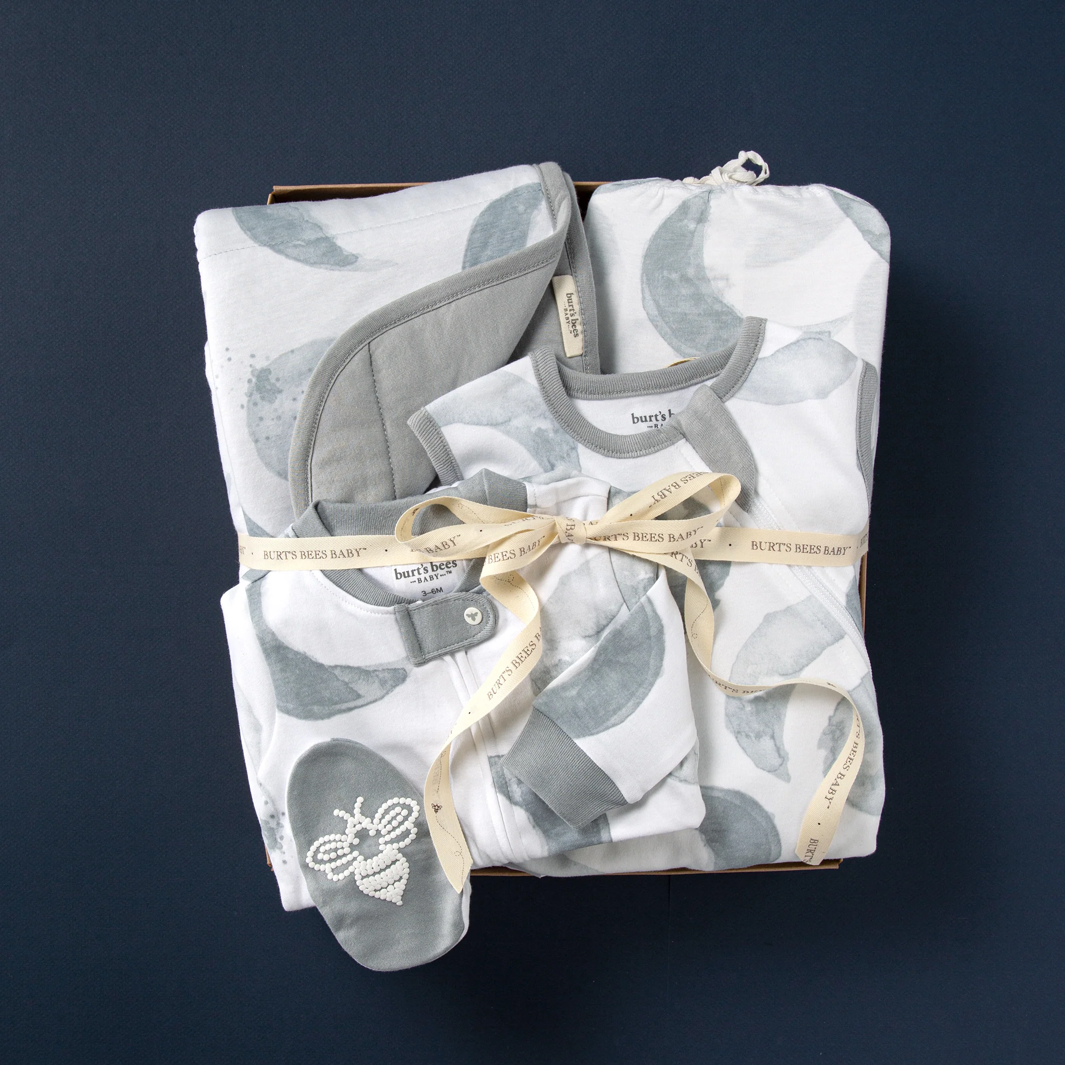 Hello Moon Baby Boy Nursery Bundle