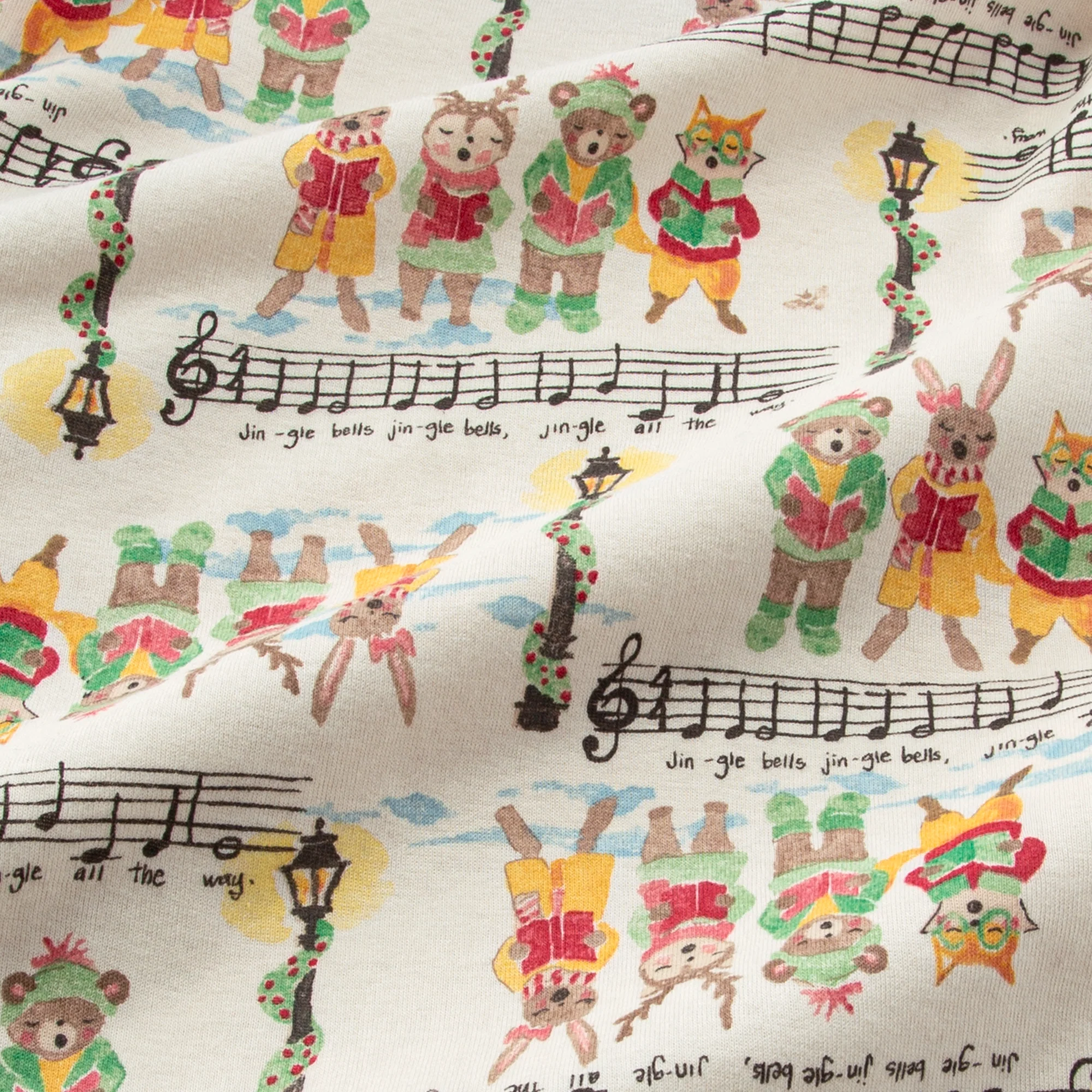 Sweet Carolers Matching Family Pajamas