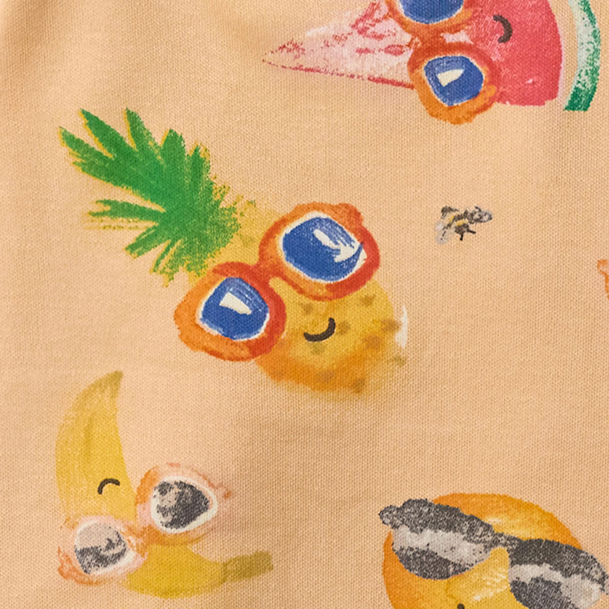 Fruity Shades Organic Cotton Two-Piece Pajamas