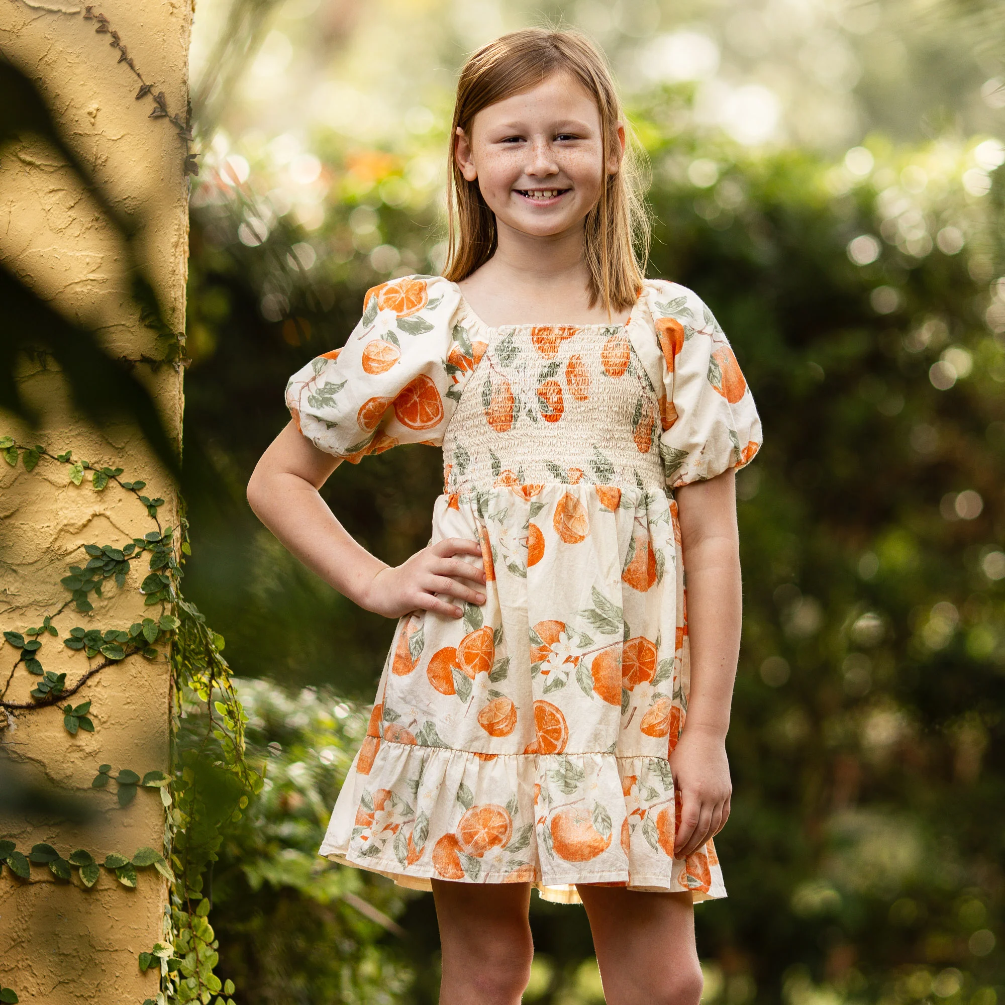 Dubrovnik Oranges Matching Girl Dress