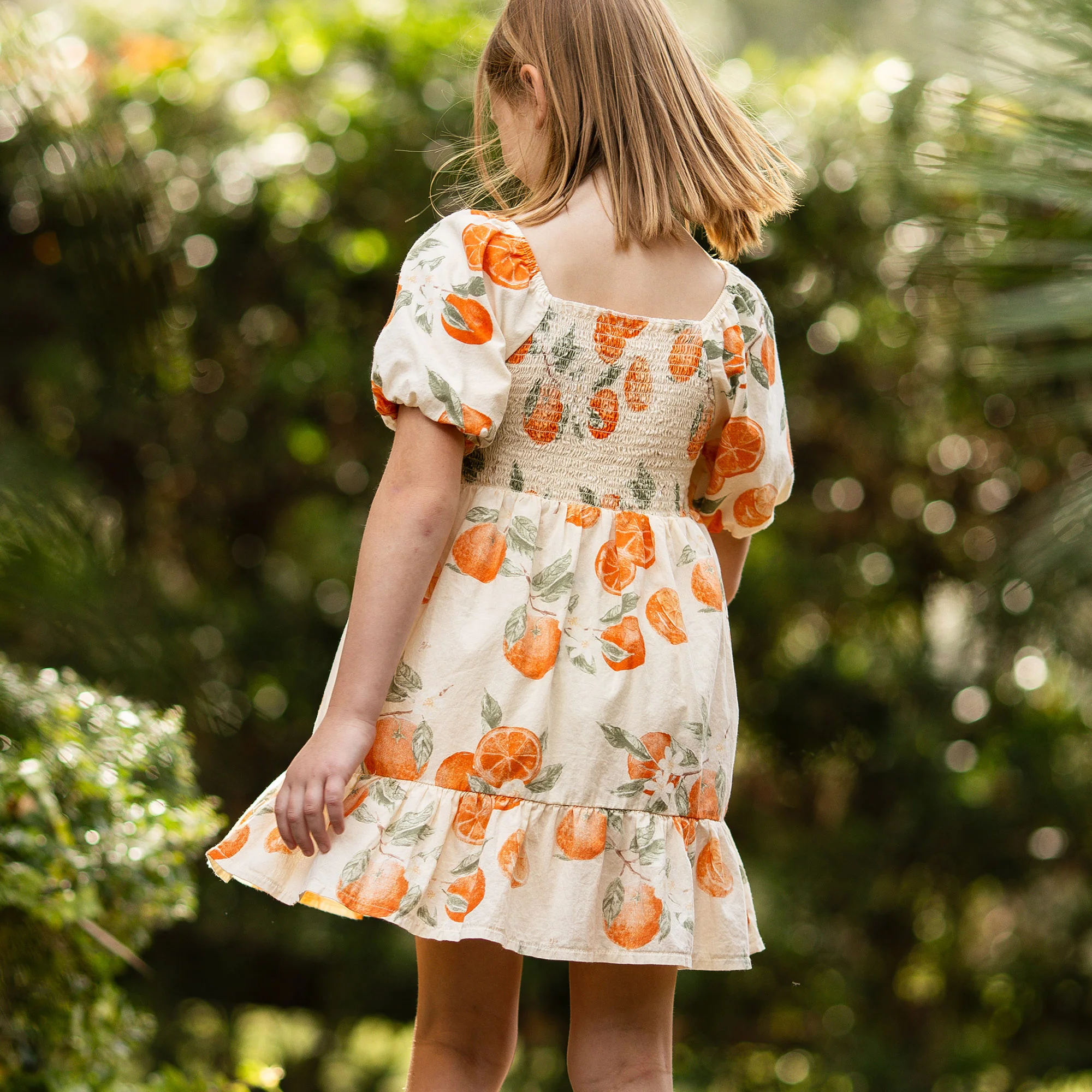 Dubrovnik Oranges Matching Girl Dress