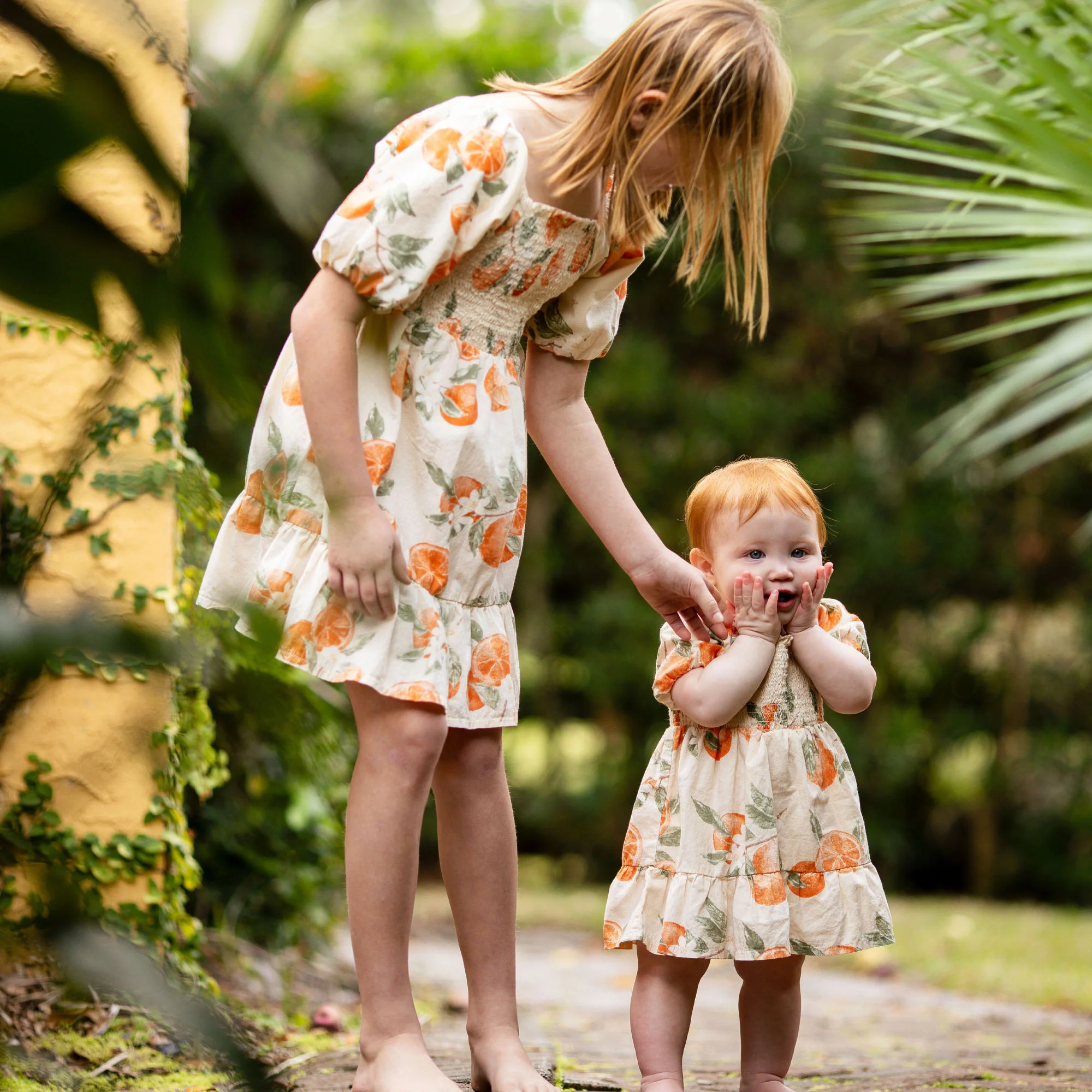 Dubrovnik Oranges Matching Girl Dress